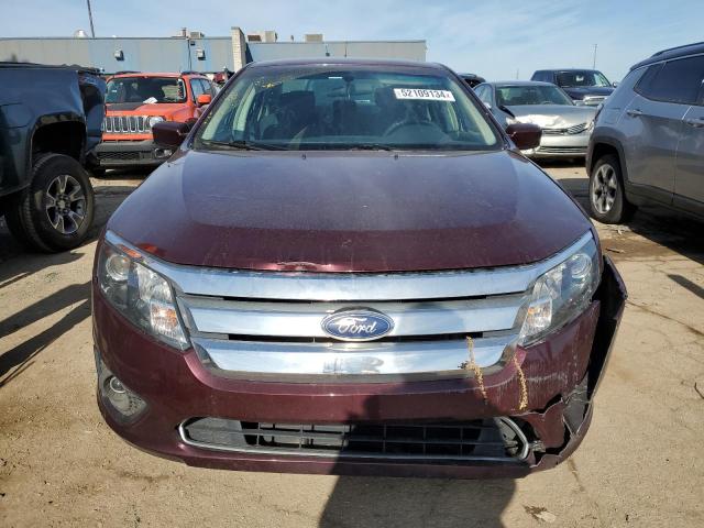 3FAHP0HA9CR223773 - 2012 FORD FUSION SE MAROON photo 5