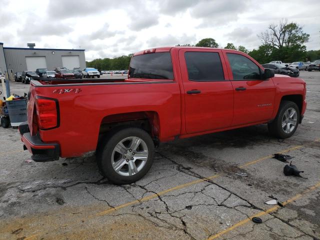 3GCUKPEC5JG574002 - 2018 CHEVROLET SILVERADO K1500 CUSTOM RED photo 3