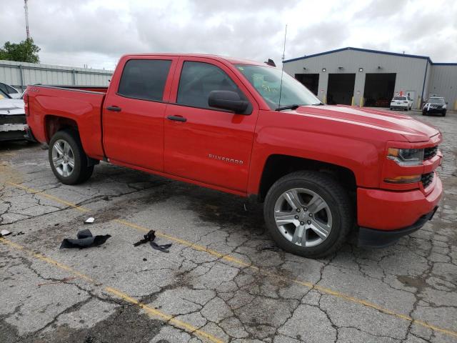 3GCUKPEC5JG574002 - 2018 CHEVROLET SILVERADO K1500 CUSTOM RED photo 4