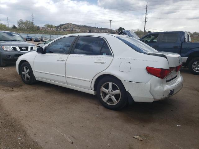 1HGCM56755A154094 - 2005 HONDA ACCORD EX WHITE photo 2