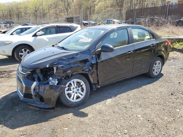 1G1JB5SG3H4175264 - 2017 CHEVROLET SONIC LS BLACK photo 1