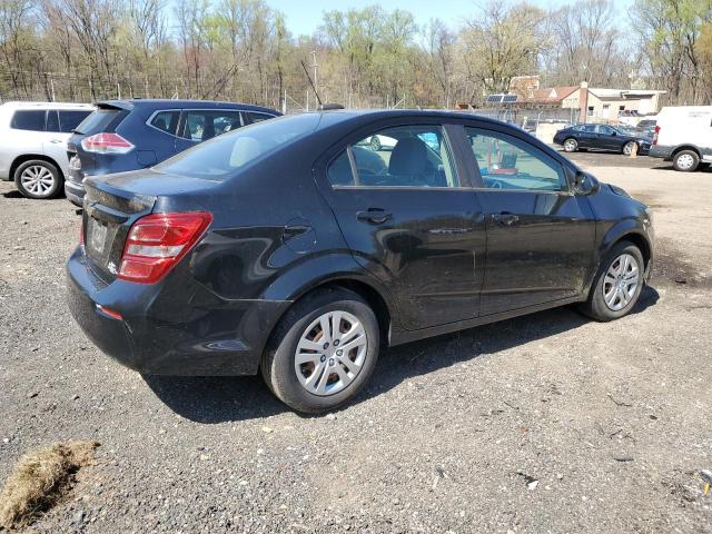 1G1JB5SG3H4175264 - 2017 CHEVROLET SONIC LS BLACK photo 3