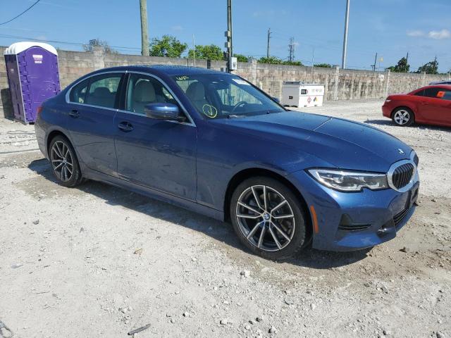 3MW5P9J08M8C02176 - 2021 BMW 330XE Blau Foto 4