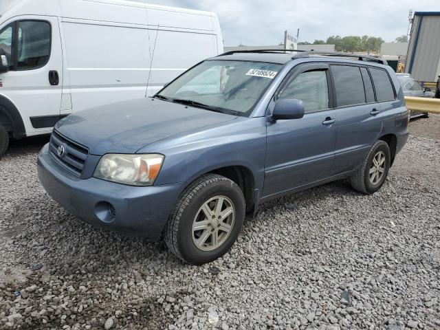 JTEGD21AX60142446 - 2006 TOYOTA HIGHLANDER BLUE photo 1