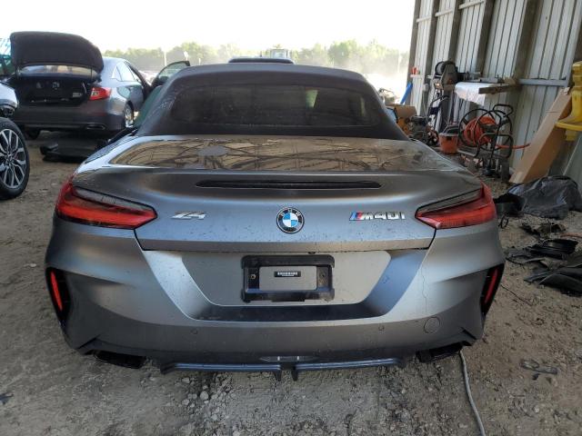 WBAHF9C0XNWX43848 - 2022 BMW Z4 M40I GRAY photo 6