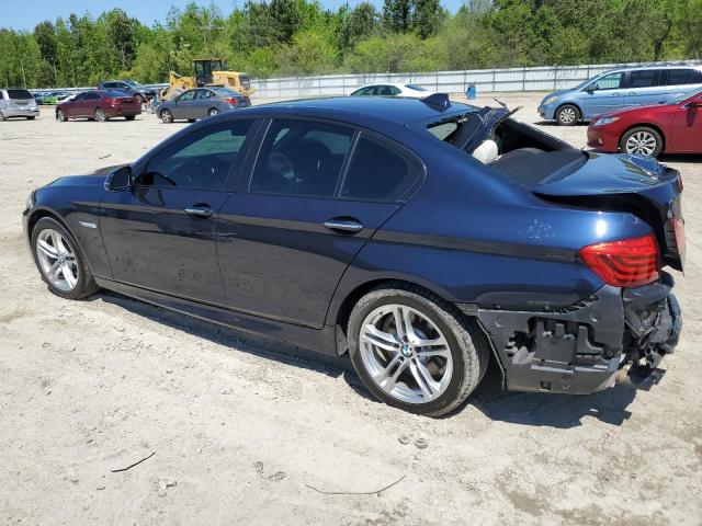 WBA5A5C52FD517029 - 2015 BMW 528 I أزرق صورة 2