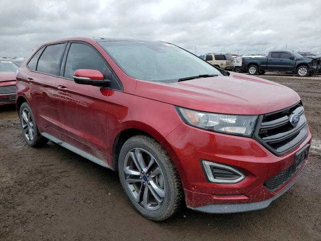 2FMPK4AP1HBC31393 - 2017 FORD EDGE SPORT MAROON photo 4