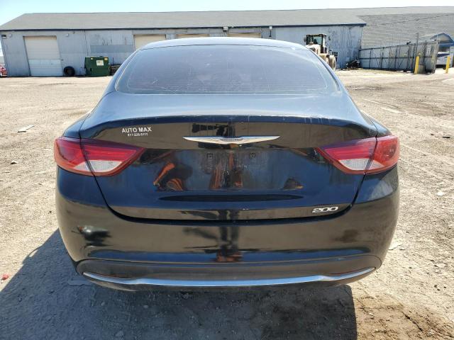 1C3CCCAB8FN693714 - 2015 CHRYSLER 200 LIMITED BLACK photo 6