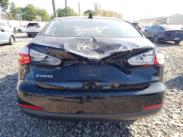 KNAFX4A66E5141758 - 2014 KIA FORTE LX BLACK photo 6