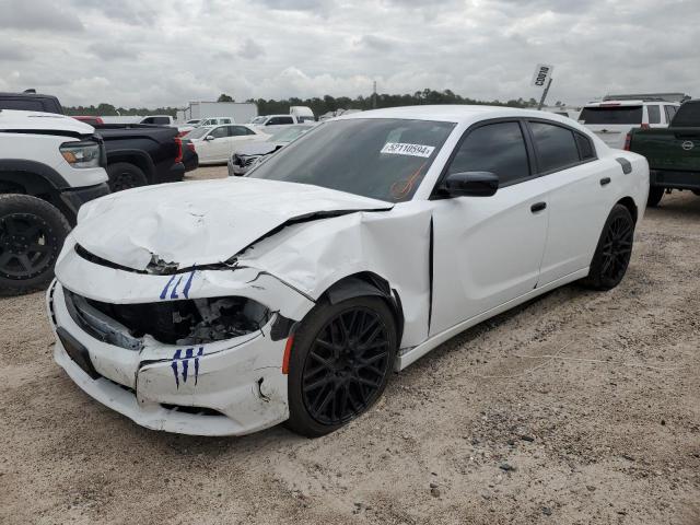 2C3CDXBG2KH707317 - 2019 DODGE CHARGER SXT WHITE photo 1