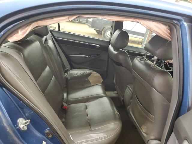 1HGFA16896L082328 - 2006 HONDA CIVIC EX BLUE photo 10