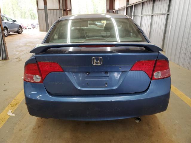 1HGFA16896L082328 - 2006 HONDA CIVIC EX BLUE photo 6