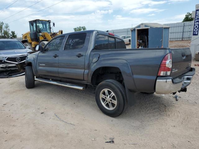 5TFJU4GN5FX083006 - 2015 TOYOTA TACOMA DOUBLE CAB PRERUNNER GRAY photo 2