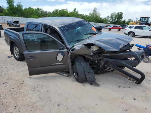 5TFJU4GN5FX083006 - 2015 TOYOTA TACOMA DOUBLE CAB PRERUNNER GRAY photo 4