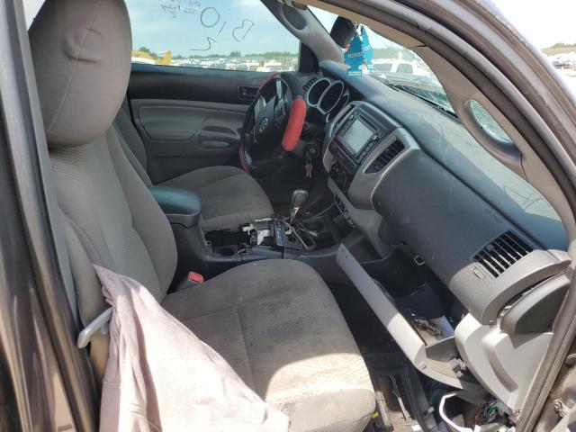 5TFJU4GN5FX083006 - 2015 TOYOTA TACOMA DOUBLE CAB PRERUNNER GRAY photo 7