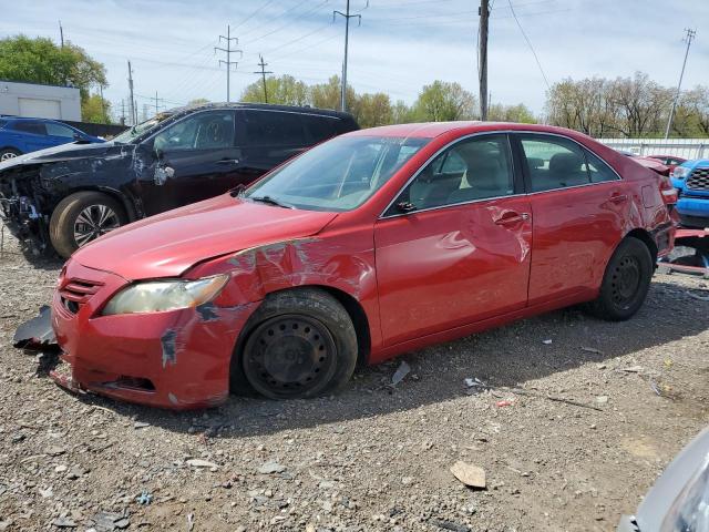 4T1BE46K78U260695 - 2008 TOYOTA CAMRY CE RED photo 1