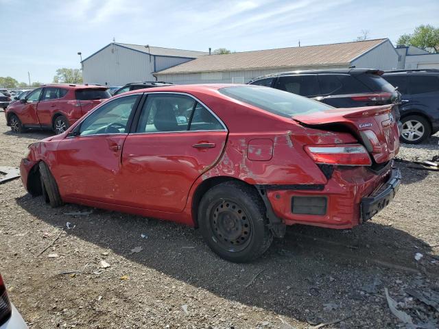 4T1BE46K78U260695 - 2008 TOYOTA CAMRY CE RED photo 2