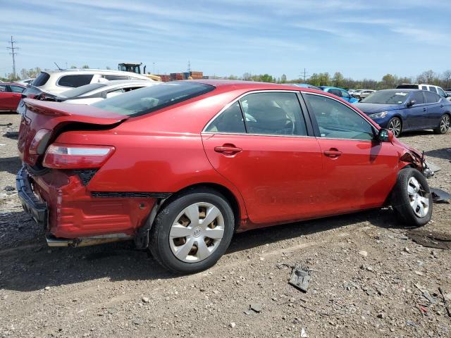 4T1BE46K78U260695 - 2008 TOYOTA CAMRY CE RED photo 3