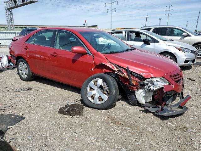 4T1BE46K78U260695 - 2008 TOYOTA CAMRY CE RED photo 4