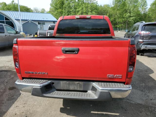 1GTDT136268235461 - 2006 GMC CANYON RED photo 6