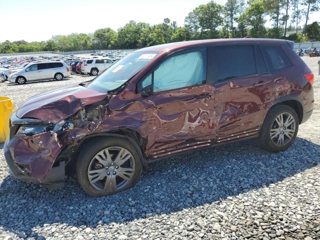 5FNYF7H58KB009947 - 2019 HONDA PASSPORT EXL MAROON photo 1