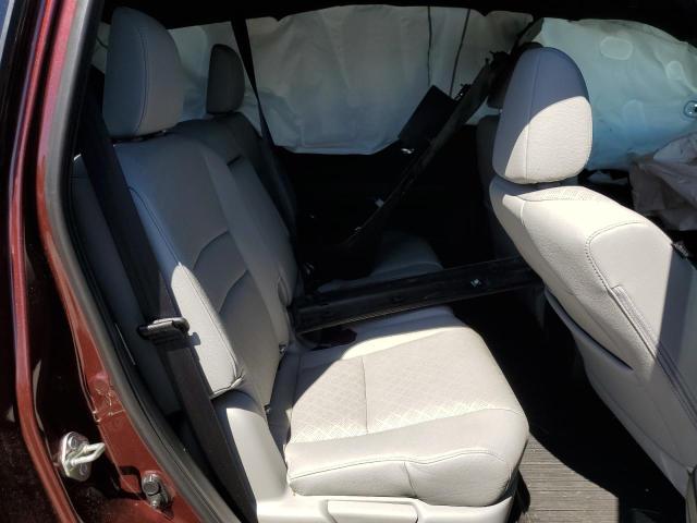 5FNYF7H58KB009947 - 2019 HONDA PASSPORT EXL MAROON photo 11