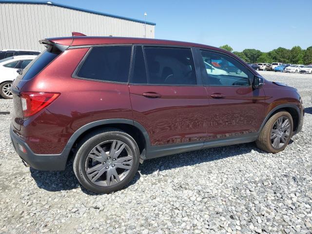 5FNYF7H58KB009947 - 2019 HONDA PASSPORT EXL MAROON photo 3