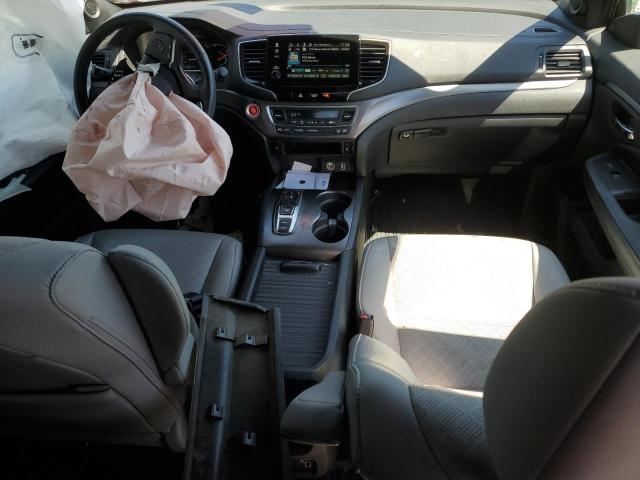 5FNYF7H58KB009947 - 2019 HONDA PASSPORT EXL MAROON photo 8