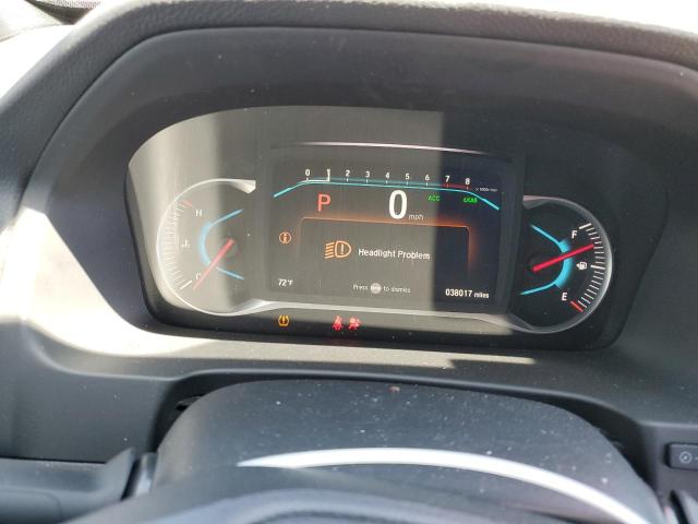 5FNYF7H58KB009947 - 2019 HONDA PASSPORT EXL MAROON photo 9