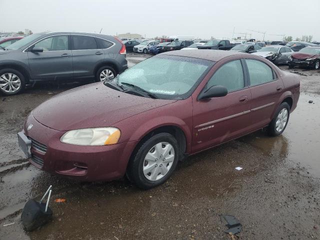 1B3AJ46U61N686960 - 2001 DODGE STRATUS SE MAROON photo 1