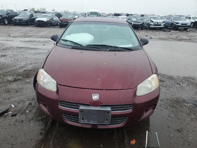 1B3AJ46U61N686960 - 2001 DODGE STRATUS SE MAROON photo 5