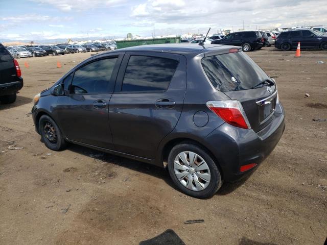 JTDKTUD38DD552730 - 2013 TOYOTA YARIS SILVER photo 2