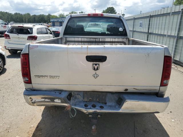 3D7KR28D75G840965 - 2005 DODGE RAM 2500 ST SILVER photo 6