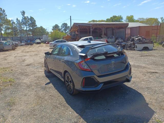 SHHFK7H70HU410002 - 2017 HONDA CIVIC EXL ნაცრისფერი ფოტო 3