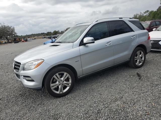 4JGDA5HB9CA063531 - 2012 MERCEDES-BENZ ML 350 4MATIC SILVER photo 1