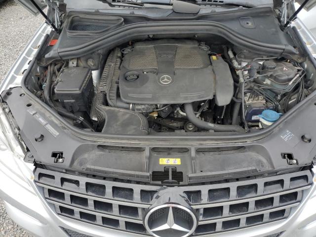 4JGDA5HB9CA063531 - 2012 MERCEDES-BENZ ML 350 4MATIC SILVER photo 12