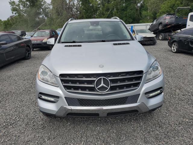4JGDA5HB9CA063531 - 2012 MERCEDES-BENZ ML 350 4MATIC SILVER photo 5