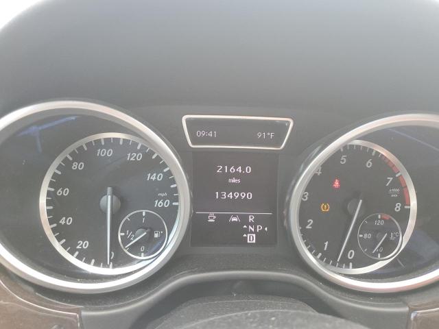 4JGDA5HB9CA063531 - 2012 MERCEDES-BENZ ML 350 4MATIC SILVER photo 9