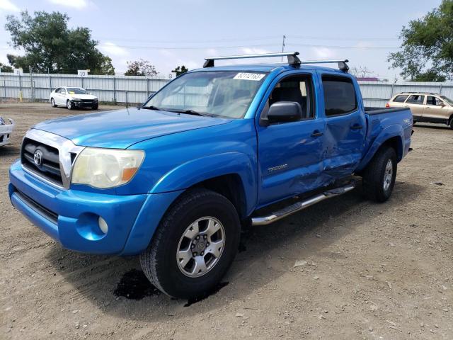 5TEJU62NX5Z050755 - 2005 TOYOTA TACOMA DOUBLE CAB PRERUNNER BLUE photo 1