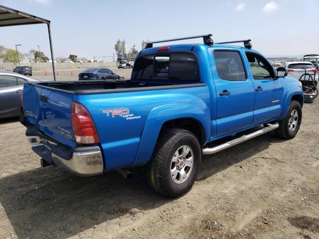 5TEJU62NX5Z050755 - 2005 TOYOTA TACOMA DOUBLE CAB PRERUNNER BLUE photo 3