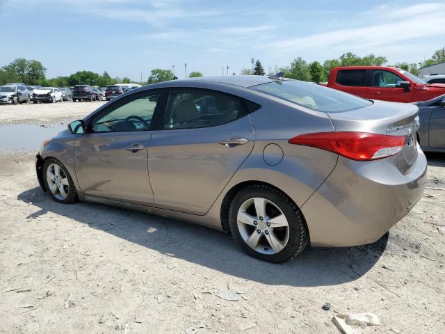 5NPDH4AE9CH098366 - 2012 HYUNDAI ELANTRA GLS TAN photo 2