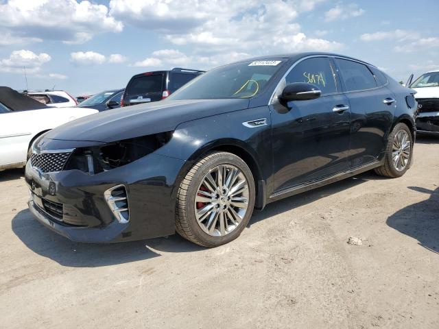 5XXGV4L21GG116675 - 2016 KIA OPTIMA SXL BLACK photo 1