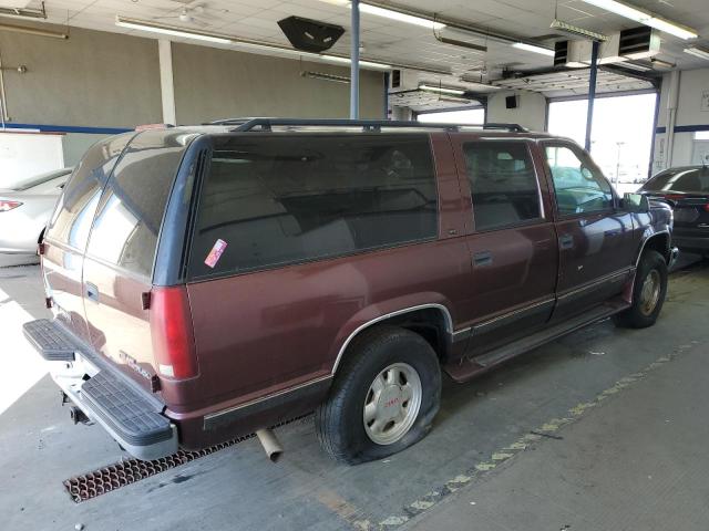 1GKFK16R6TJ707865 - 1996 GMC SUBURBAN K1500 BURGUNDY photo 3