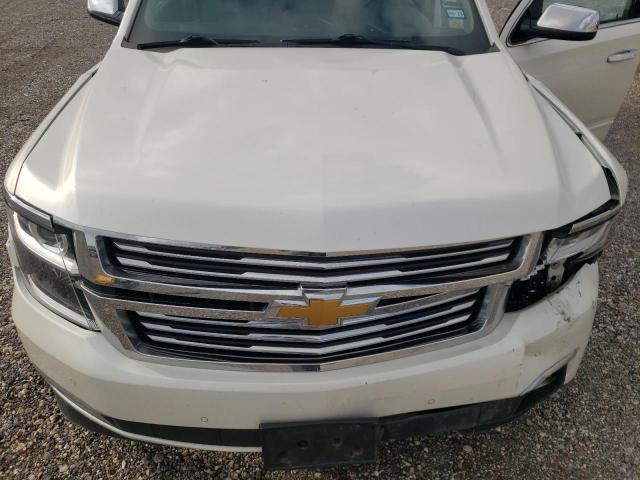 1GNSCKKC7FR122353 - 2015 CHEVROLET SUBURBAN C1500 LTZ WHITE photo 12