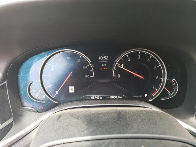 WBA7E4C54KGV28811 - 2019 BMW 740 XI შავი ფოტო 9