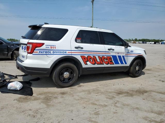 1FM5K8AR9KGA62952 - 2019 FORD EXPLORER POLICE INTERCEPTOR 白色 照片 3