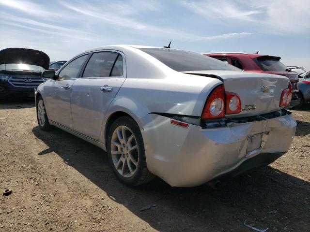 1G1ZE5EB9AF262509 - 2010 CHEVROLET MALIBU LTZ Argent photo 2