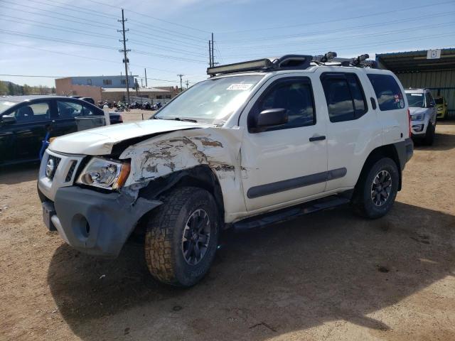 5N1AN0NW1EN814697 - 2014 NISSAN XTERRA X WHITE photo 1