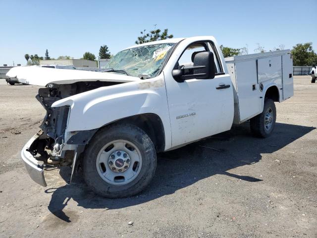 1GD01ZCG6DF104937 - 2013 GMC SIERRA C2500 HEAVY DUTY WHITE photo 1