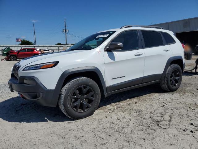 1C4PJMBS5GW246289 - 2016 JEEP CHEROKEE TRAILHAWK WHITE photo 1